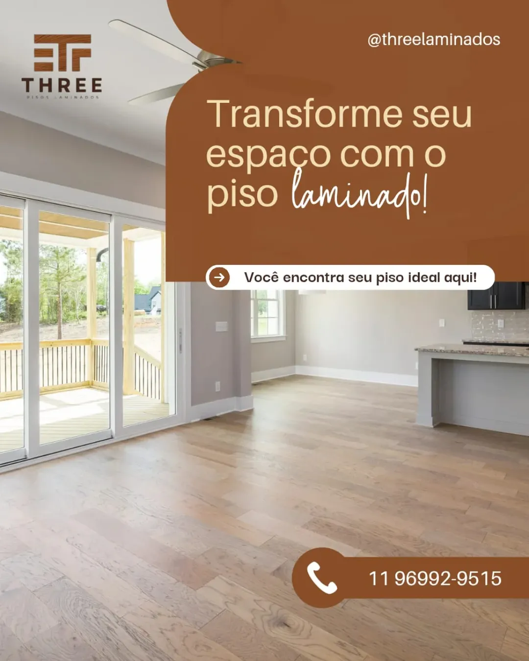 Transforme o visual da sua casa com elegância e praticidade!O piso laminado é a escolha perfeit